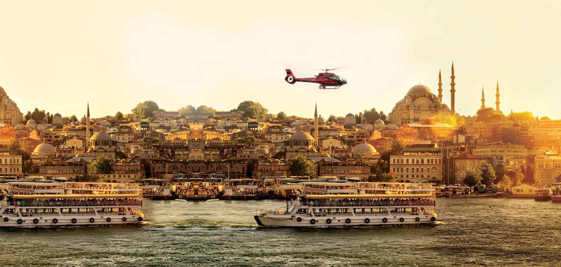 Helcopter Tours from Istanbul with Mavi Air