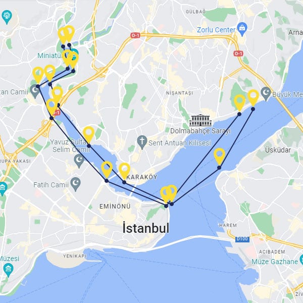 Golden Horn Helicopter Tours in İstanbul