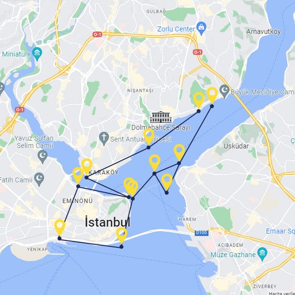 Maiden's Tower Helicopter Tours