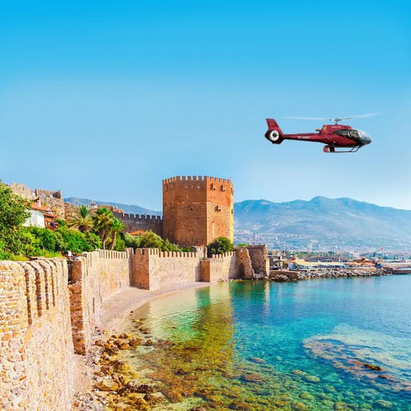 Antalya to Alanya VIP Helicopter Transfer with Mavi Air