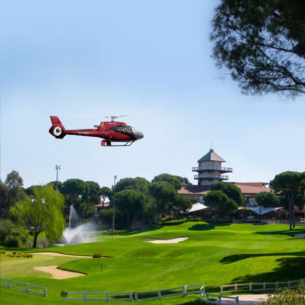 Antalya to Aspendos VIP Helicopter Tour with Mavi Air