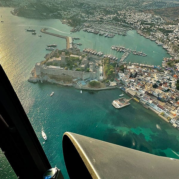 Mavi Air Bodrum Peninsula Bays Helicopter Tour