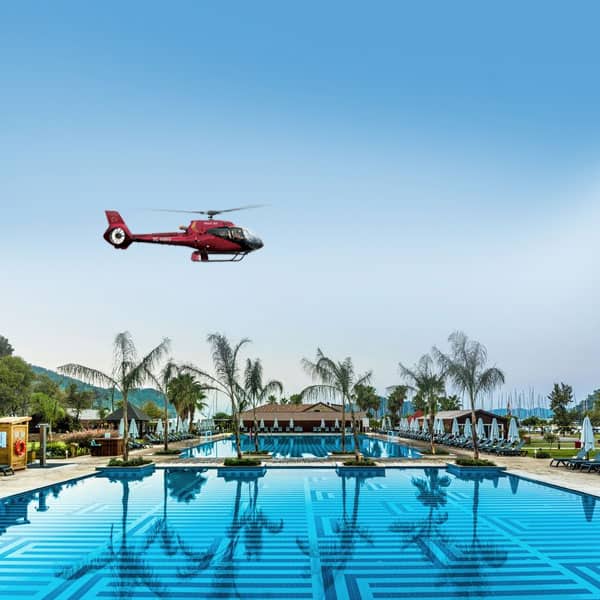 Mavi Air Bodrum Rixos Gocek Helicopter Transfer