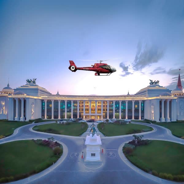 Antalya to Land of Legends VIP Helicopter Scenic Flight with Mavi Air