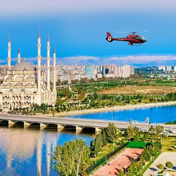 Antalya to Adana VIP Helicopter Transfer with Mavi Air
